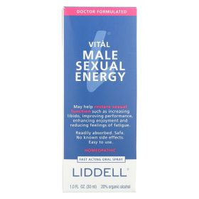 Liddell Homeopathic Energy Male - 1 Fl Oz