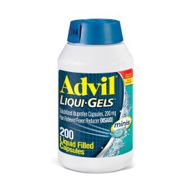 Advil Liqui-Gels Minis Pain and Headache Reliever Ibuprofen Capsules; 200 mg; 200 Count