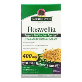 Nature's Answer - Boswellia Extract - 90 Vegetarian Capsules