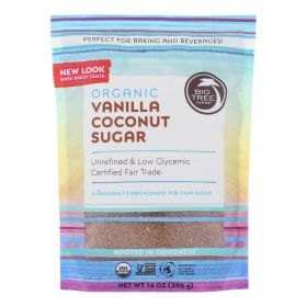 Big Tree Farms Coconut Palm Sugar - Vanilla - Case Of 6 - 14 Oz.