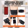 VEVOR Red Light Therapy Pad, 120PCS 3-Chip LED Light Therapy Pad, 660nm & 850nm Dual Wavelengths Light Therapy for Back Shoulder Neck Pain Relief