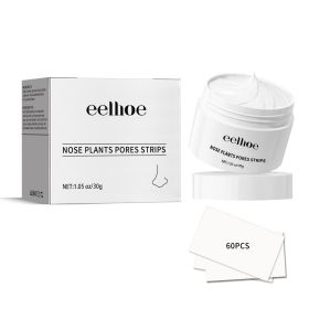 EELHOE Blackhead Cleansing Cream Skin Oil Blackheads Acne Exfoliating Cleansing Repair Pore Tearing Nose Patch (Option: 4pcs)