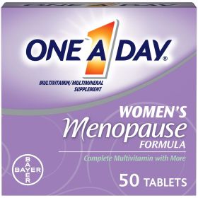 One A Day Women's Menopause Formula Multivitamin Supplement; 50 Count (Brand: One A Day)